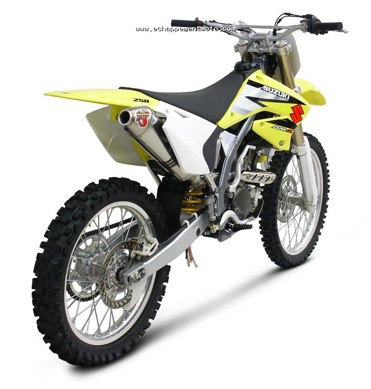 ECHAPPEMENT MOTO AKRAPOVIC SLIP - ON EXHAUST SYSTEM SUZUKI RM-Z 250 (2004) 2